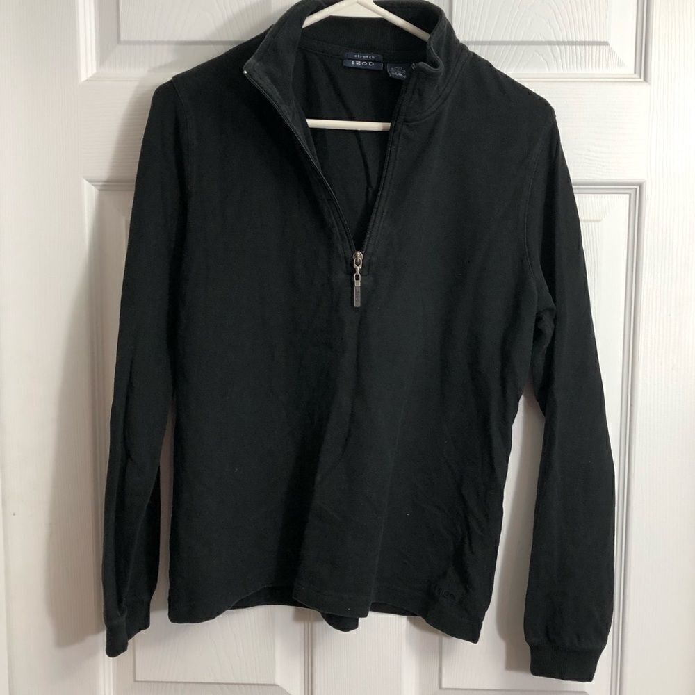 Izod stretch zip front jacket
